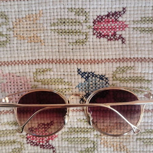 Gold & Wood sunglasses like new, men's, gold color