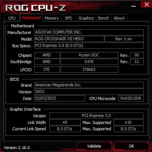 Asus ROG Crosshair VII Hero X470 σαν καινούργιο