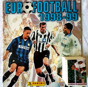 Σπανιο Euro football 98 panini αλμπουμ ακολλητο 100% συμπληρωμένο