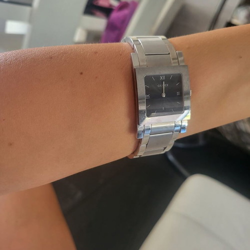 Gucci women's watch silver used
