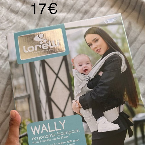 Wally ergonomic backpack new