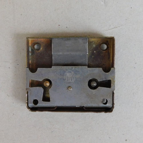 Furniture lock with dimensions 5 x 5.8 cm