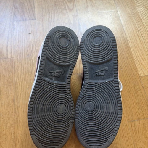 Nike Court Vision Low sneakers size 39 like new, black white pink