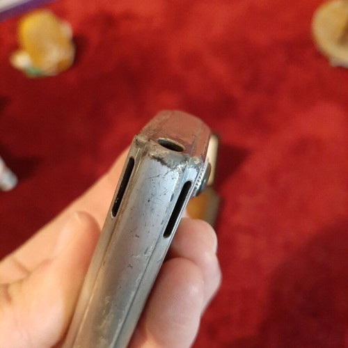 Win electronic lighter used, vintage with case