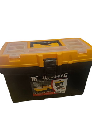 Εργαλειοθήκη Super-Bag 16 ιντσών Mega Master καινούργια, μαύρη και κίτρινη