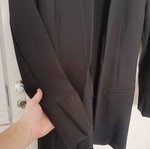 Women's blazer jacket, black, size M