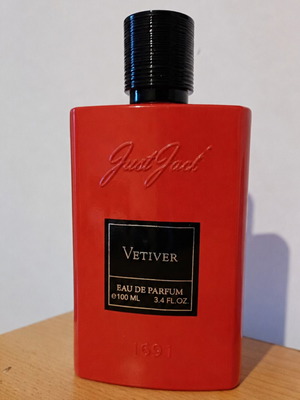 Vetiver Just Jack 3ml sample tester new, eau de parfum