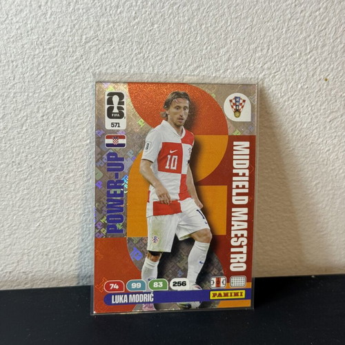 Luka Modric Power Up Panini 2026 World Cup Card new