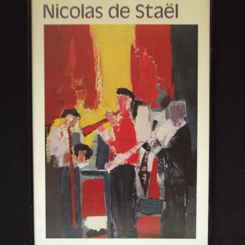 Nicolas de Stael 1981 Tate Gallery exhibition poster used