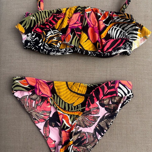 Maaji reversible bikini with bold prints