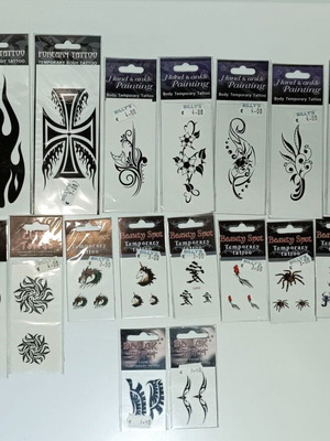 Temporary Body Tattoo Stickers new, pack