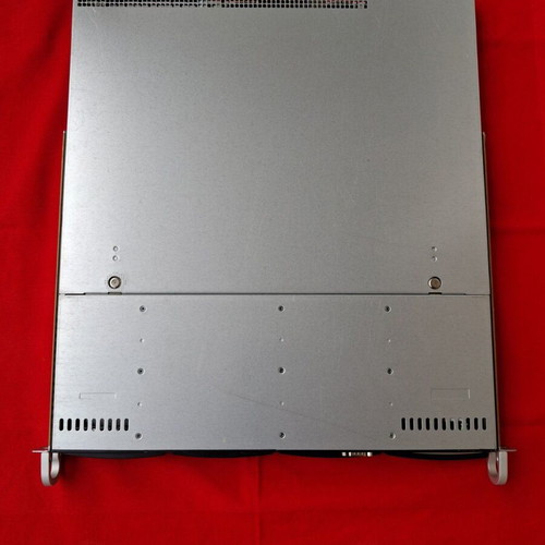 SuperMicro Server 1U used with X10SRI-F motherboard, Intel Xeon E5-2630v3, 128GB RAM