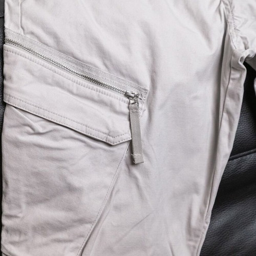 Pull & Bear Cotton Jogger Cargo Pants like new, light gray, size M