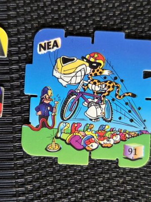 Tasty Cheetos Cubofrenia puzzle pieces, set of 3