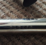 Vintage Parker 21 fountain pen with Pelikan 4001 ink