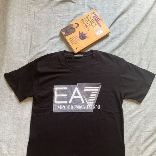 Emporio Armani EA7 T-shirt black size S new
