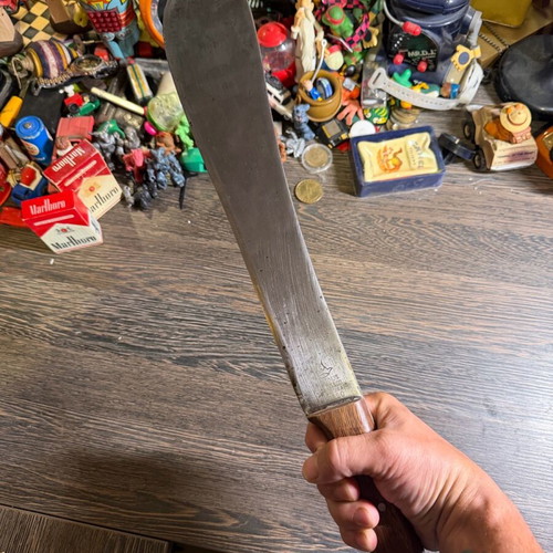 Legitimus Collins & Co. Made In USA 1250 machete used for decoration