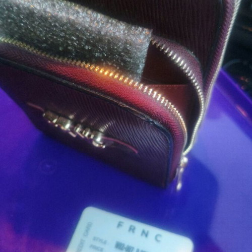 FRNC shoulder bag new, bordeaux, eco leather