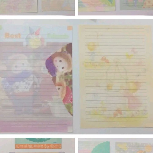 Letter collection new, many sets with sheet and envelope