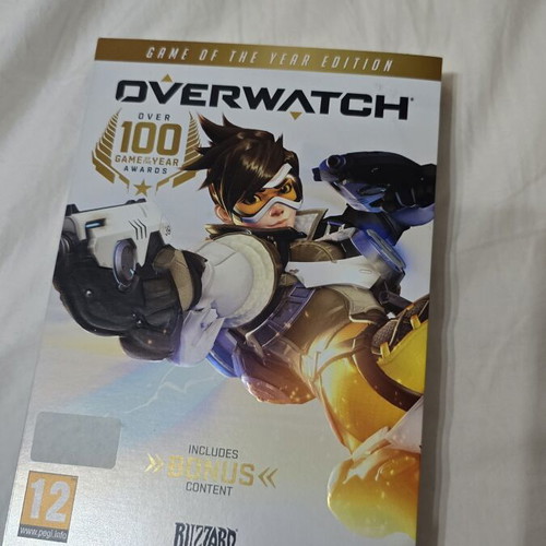 Overwatch PC game with cards