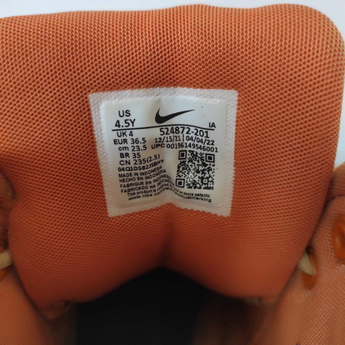 Nike waterproof boots, size 36, orange