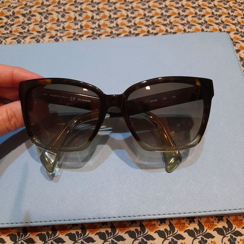 Jil Sander women's sunglasses like new, brown acetate