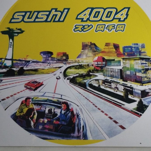 Sushi 4004 Promo αυτοκόλλητο σαν καινούργιο
