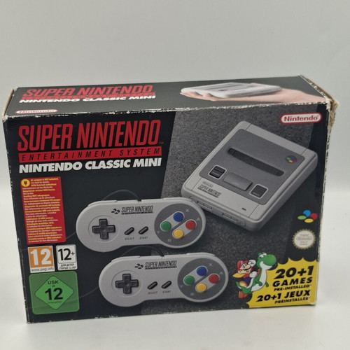 Super Nintendo Classic Mini console boxed