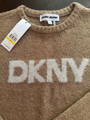 DKNY JEANS women's beige sweater M, new