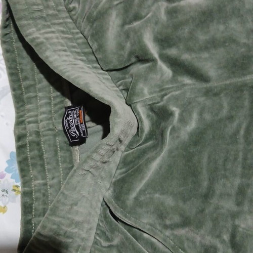 Velour pants Paco & Co medium mint green like new