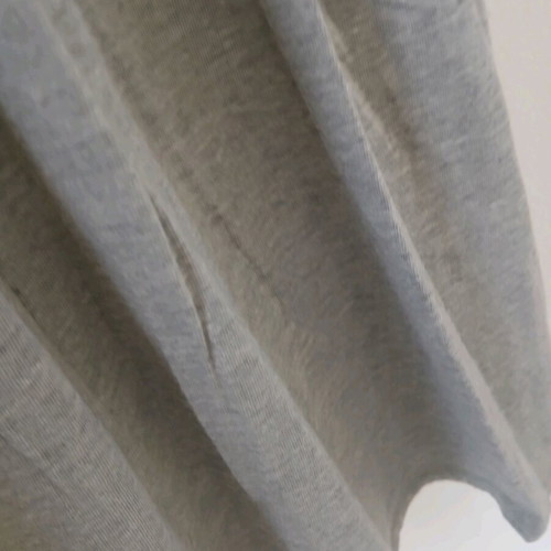 Grey Nef Nef cotton skirt like new with gathers and grosgrain ribbon
