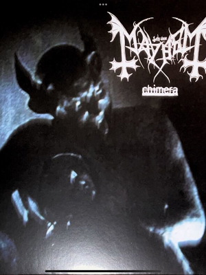 Mayhem Chimera Silver LP καινούργιο, metal