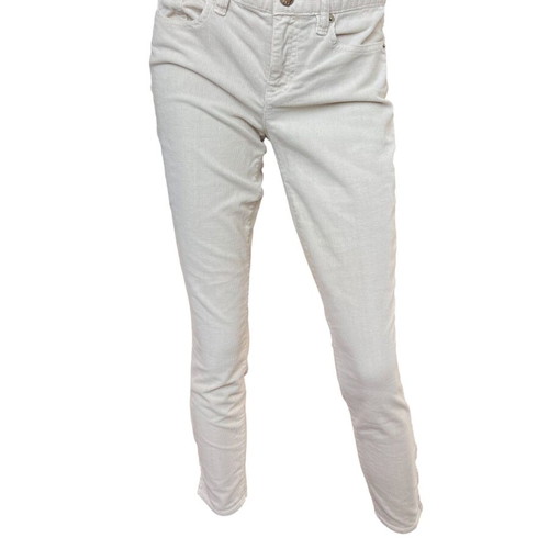 J.Crew velvet slim women's pants used, beige, size S
