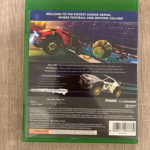 Rocket League Collector’s Edition Xbox One PAL used