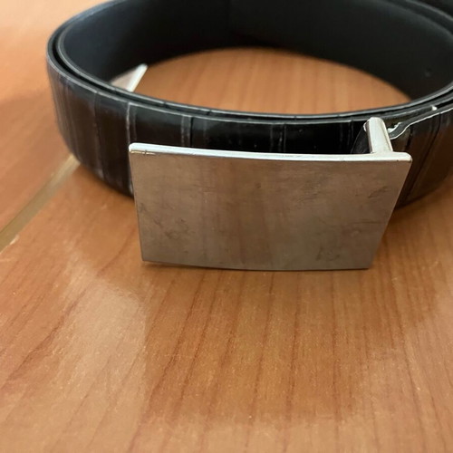 Zara belt like new, size 95-100, black and silver