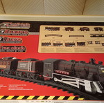 Plastic train like new, working