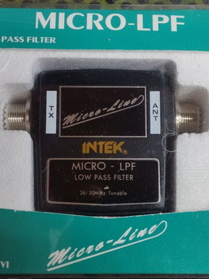 Intek Micro-LPF pocket low pass filter new