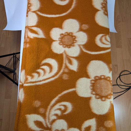 Double-sided smooth wool blanket 220x200 like new