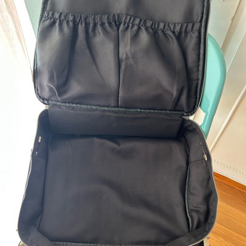 Fred Perry large handbag like new, black and white, 35x40 cm