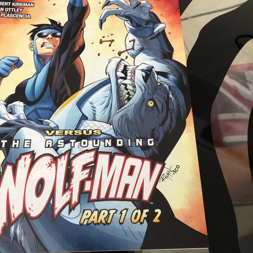 Invincible 57 new, Astounding Wolf-Man, Kirkman Ottley, Image Comics