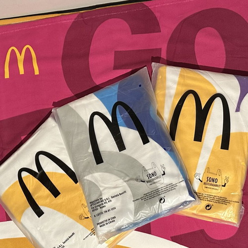 Mc Donald’s beach towel set, 4 different
