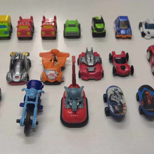 Kinder toy cars like new, pack of 22 small