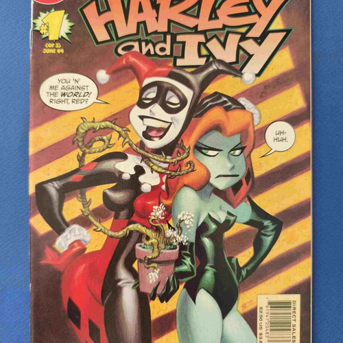 Batman Harley and Ivy 1 comic book used, English