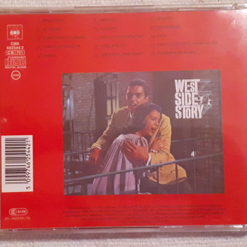 West Side Story soundtrack and DVD like new, box