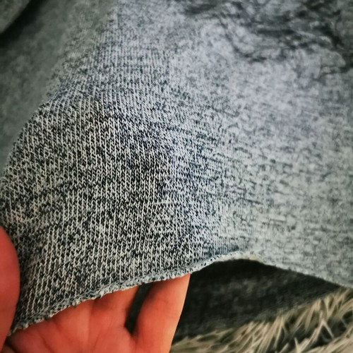 Gray breathable blouse like new with asymmetrical hem