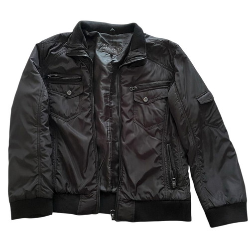 Men's black jacket used, size XXL