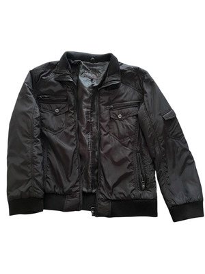 Men's black jacket used, size XXL