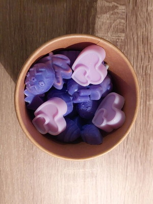 Wax melts πασχαλινά, 2 πακέτα 80 τεμάχια, άρωμα Kenzo flower