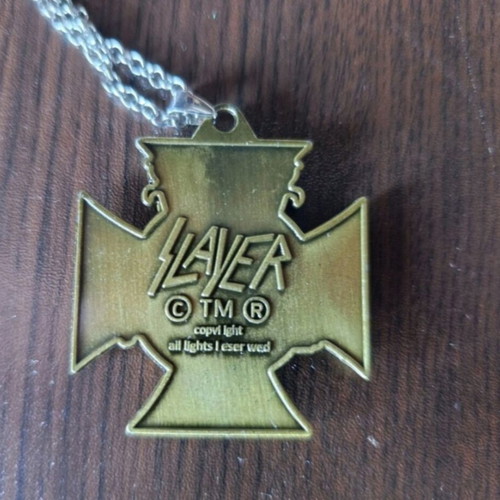 Slayer official merch medallion like new