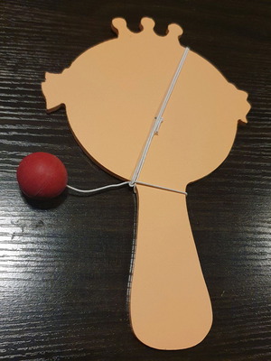 Wooden children's racket new
